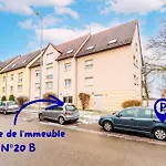 Daire Bleu Boheme - 2 Chambres, Terrasse, Wifi Fibre - Haguenau