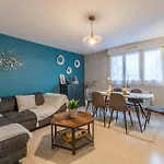 Bleu Boheme - 2 Chambres, Terrasse, Wifi Fibre - Daire *