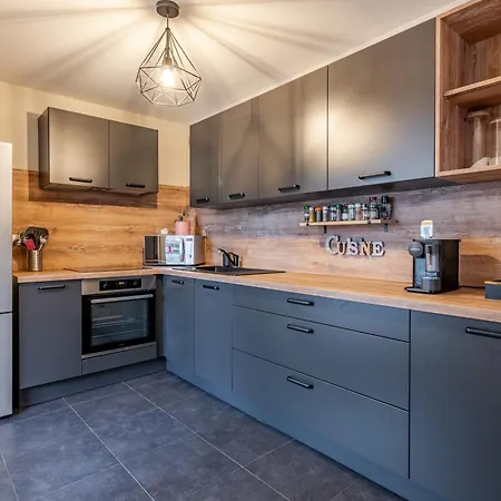 Bleu Boheme - 2 Chambres, Terrasse, Wifi Fibre - Apartment *