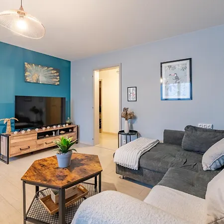 Apartmán Bleu Boheme - 2 Chambres, Terrasse, Wifi Fibre - Haguenau