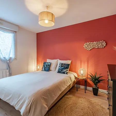Bleu Boheme - 2 Chambres, Terrasse, Wifi Fibre - Apartmán *