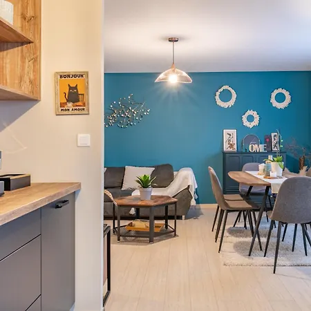 Apartmán Bleu Boheme - 2 Chambres, Terrasse, Wifi Fibre - *