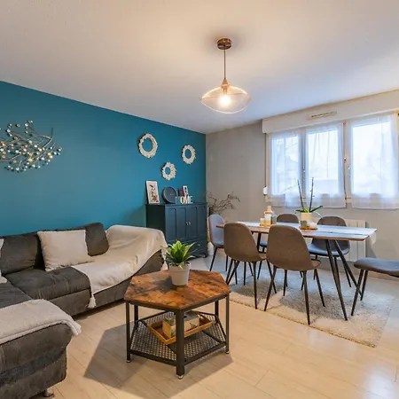 Bleu Boheme - 2 Chambres, Terrasse, Wifi Fibre - Apartmán *