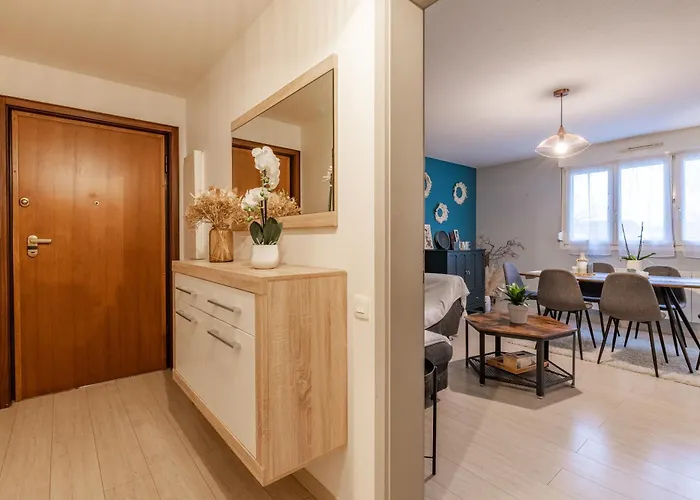 Apartment Bleu Boheme - 2 Chambres, Terrasse, Wifi Fibre - Hagenau