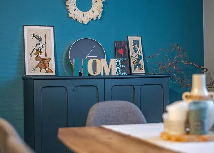 Bleu Boheme - 2 Chambres, Terrasse, Wifi Fibre -
