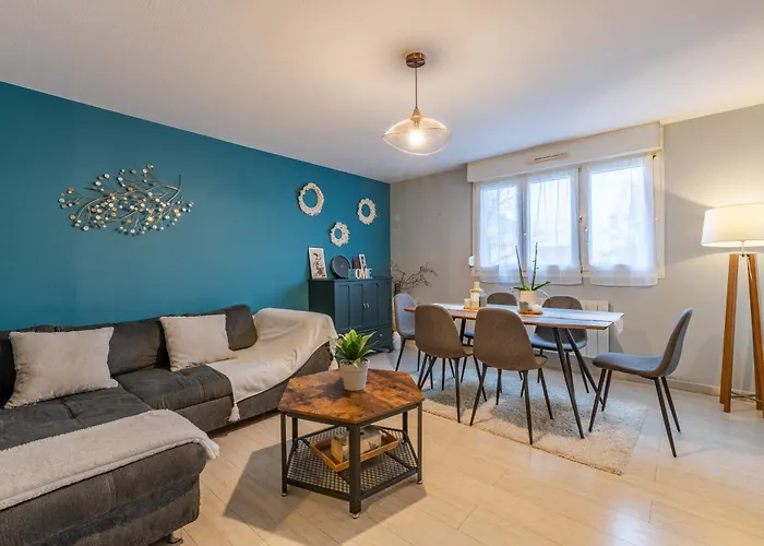 Bleu Boheme - 2 Chambres, Terrasse, Wifi Fibre - Apartment *